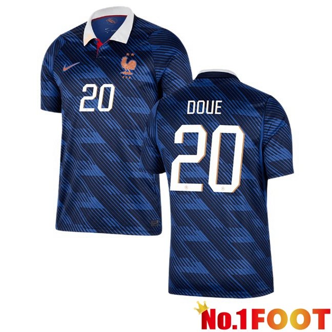 France (DOUE 20) Home Soccer Jersey Blue Royal World Cup 2026