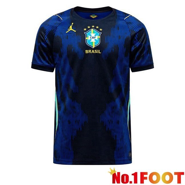 Brazil Away Soccer Jersey Blue Royal World Cup 2026