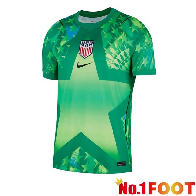 USA Goalkeeper Soccer Jersey Green World Cup 2026