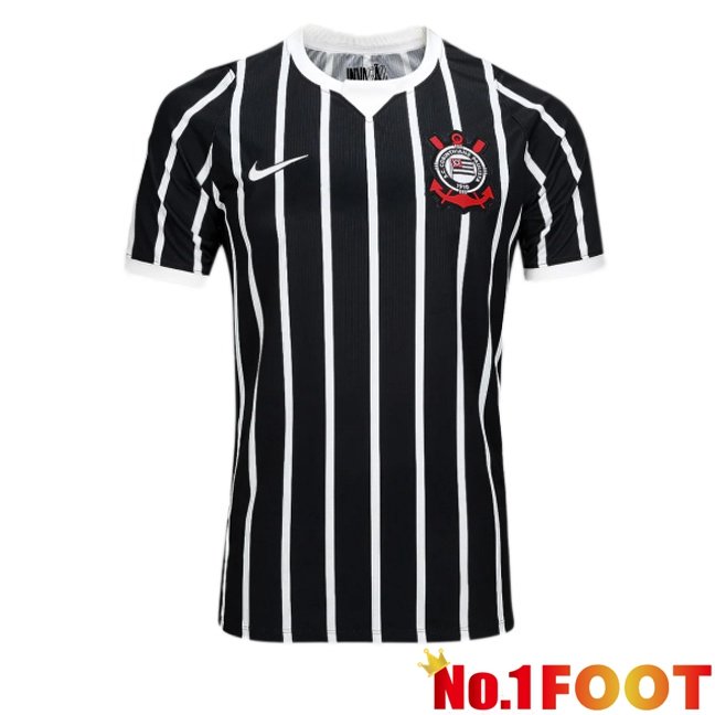 Corinthians Away Soccer Jersey Black 2026/2027