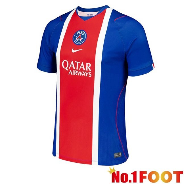 Paris PSG Home Soccer Jersey Blue Red 2026/2027