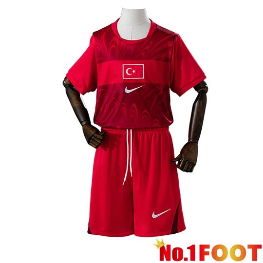 Türkiye Kids Away Soccer Jersey World Cup 2026