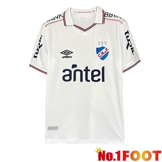 Club Nacional De Soccerball Soccer Jersey Special Edition White 2026/2027