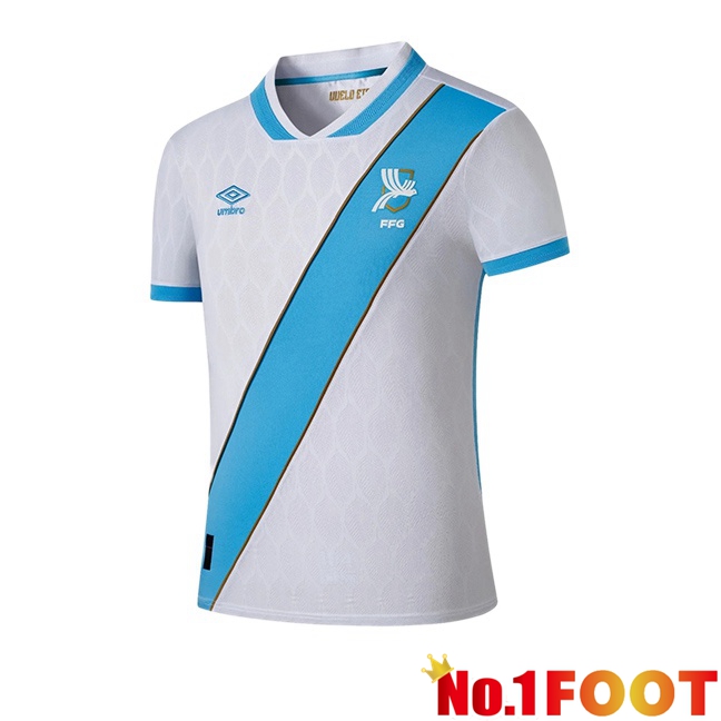 Guatemala Home Soccer Jersey White 2026/2027