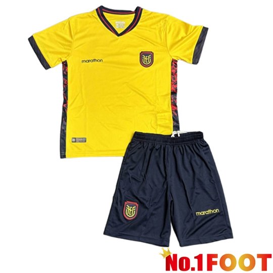 Ecuador Kids Home Soccer Jersey 2026/2027