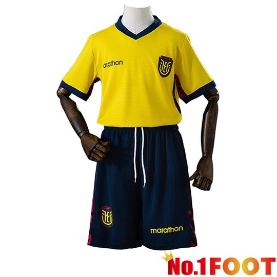 Ecuador Kids Home Soccer Jersey 2026/2027