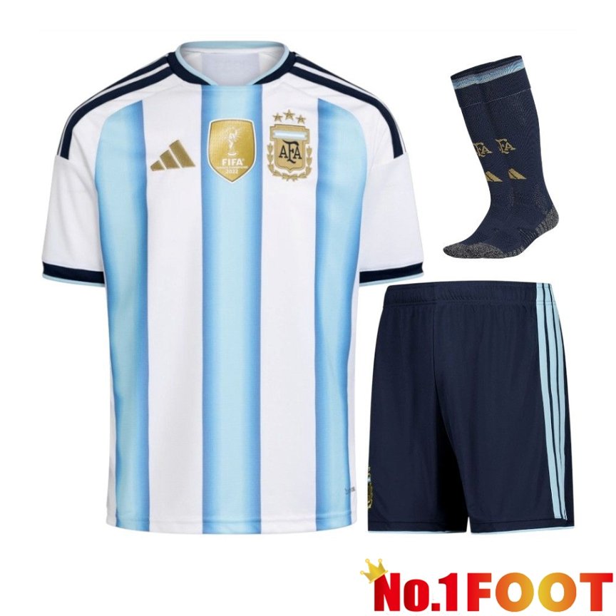 Argentina Home kit Soccer Jersey (Shorts + Socks) World Cup 2026
