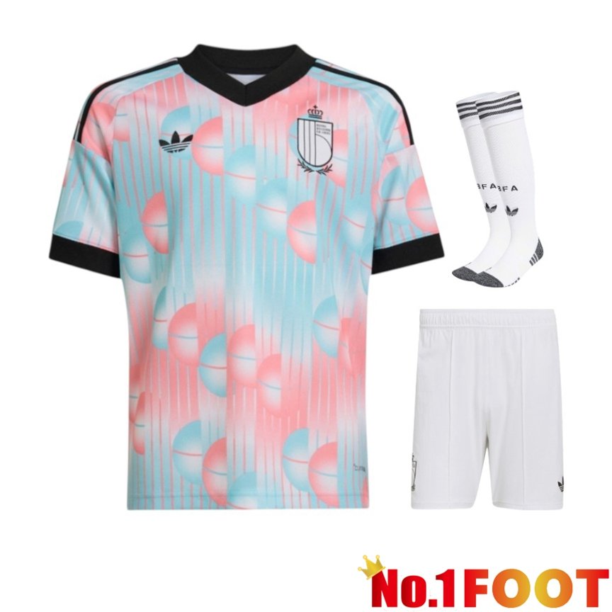 Belgium Away kit Soccer Jersey (Shorts + Socks) World Cup 2026
