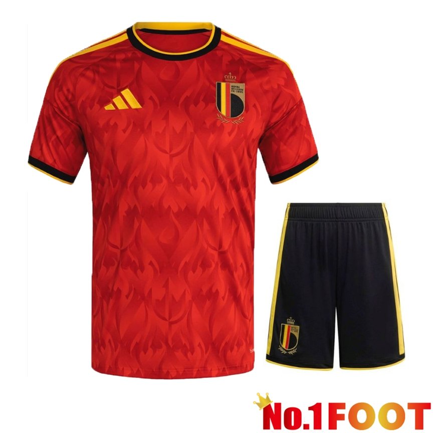 Belgium Home kit Soccer Jersey + Shorts 2026/2027