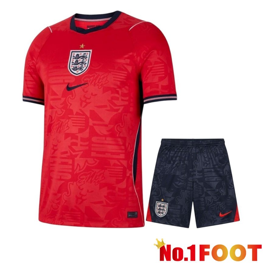 England Away kit Soccer Jersey + Shorts World Cup 2026
