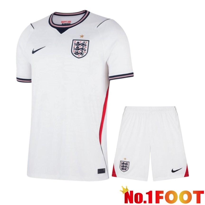 England Home kit Soccer Jersey + Shorts World Cup 2026