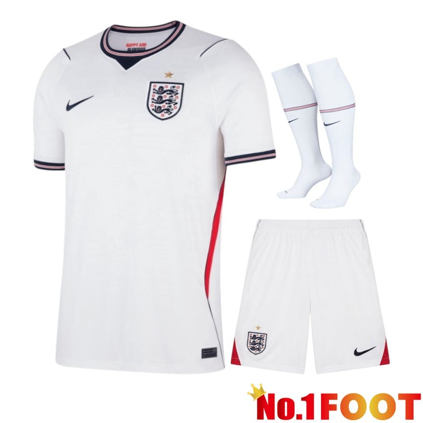 England Home kit Soccer Jersey (Shorts + Socks) World Cup 2026