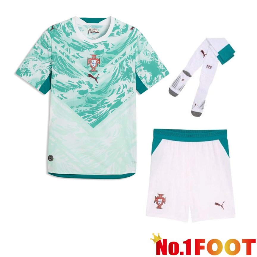 Portugal Away kit Soccer Jersey (Shorts + Socks) World Cup 2026