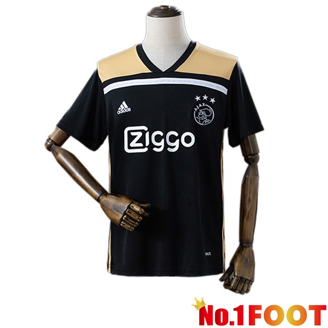 AFC Ajax Retro Away Soccer Jersey Black 2018-2019