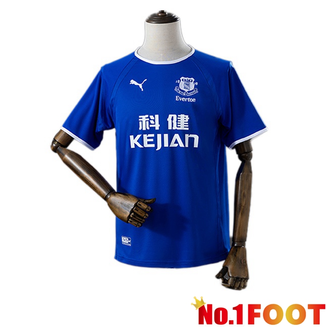 Everton Retro Home Soccer Jersey Blue 2003-2004