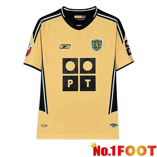 Sporting Lisbon Retro Away Soccer Jersey 2001/2003