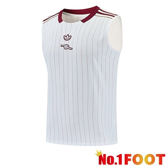 Arsenal Gilet Soccer White/Red 2026/2027