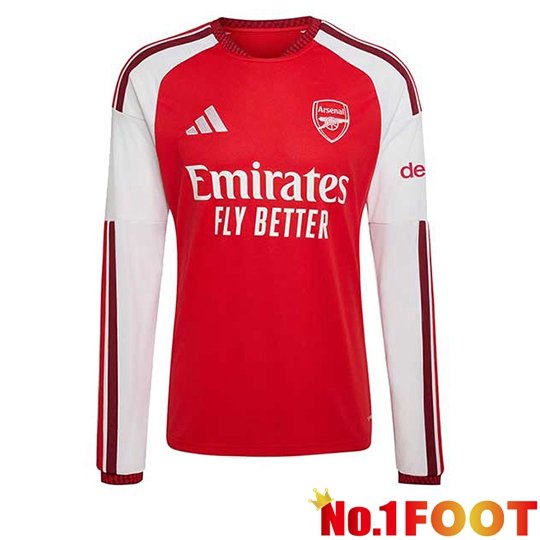 Arsenal Home Soccer Jersey Long sleeve 2026/2027