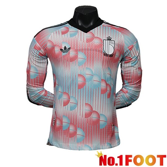 Belgium Away Soccer Jersey Long sleeve Soccer World Cup 2026
