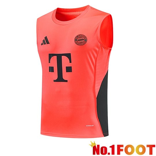 Bayern Munich Gilet Soccer Orange/Black 2026/2027