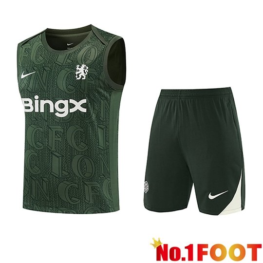 FC Chelsea kit Gilet Soccer Green 2026/2027