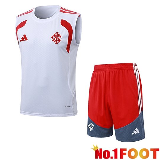 Internacional kit Gilet Soccer White/Red 2026/2027