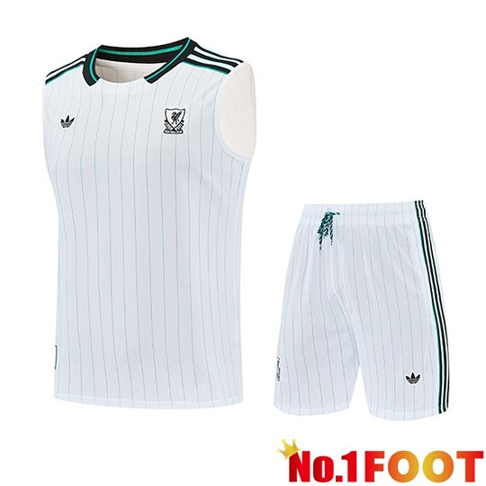 FC Liverpool kit Gilet Soccer White/Green 2026/2027