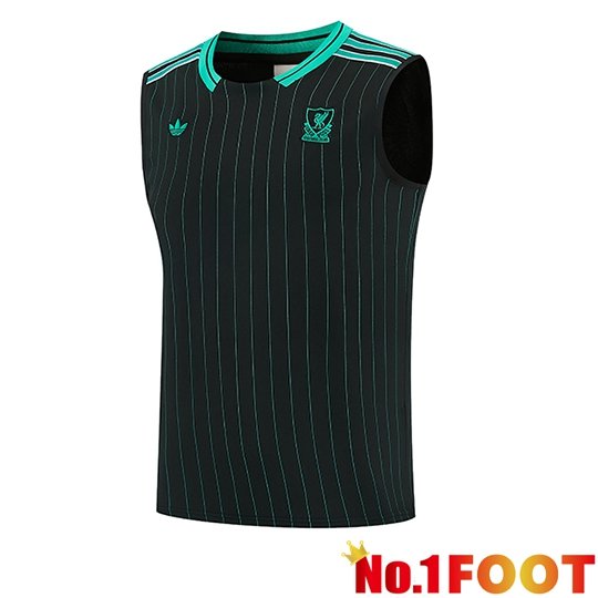 FC Liverpool Gilet Soccer Black/Green 2026/2027