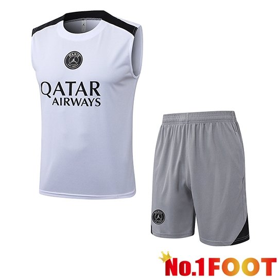 PSG kit Gilet Soccer White 2026/2027