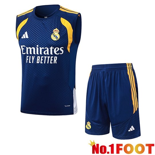 Real Madrid kit Gilet Soccer Blue Royal 2026/2027