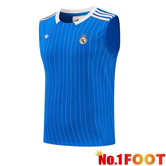 Real Madrid Gilet Soccer Blue/White 2026/2027