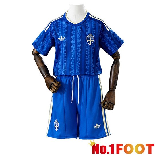 Sweden Kids Away Soccer Jersey Soccer World Cup 2026