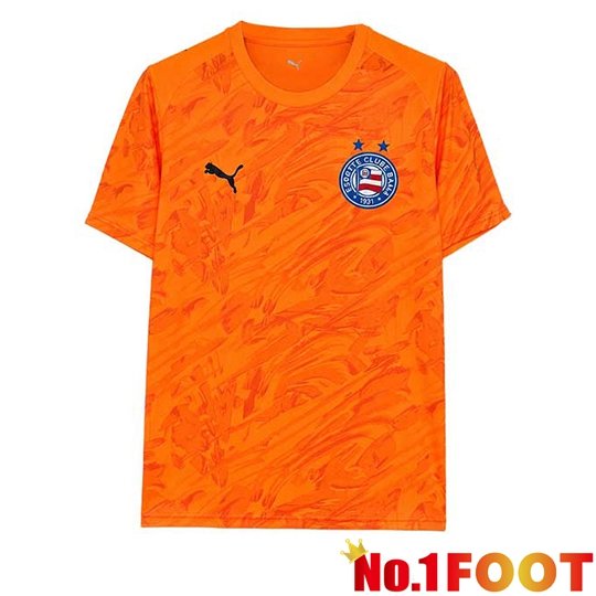 EC Bahia Goalkeeper Soccer Jersey Orange 2026/2027