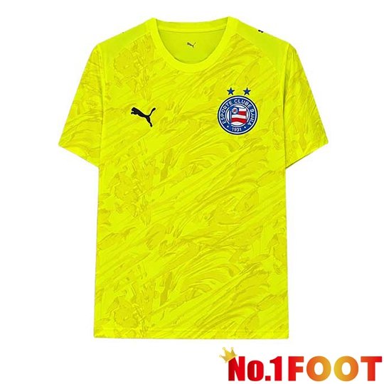 EC Bahia Goalkeeper Soccer Jersey Yellow 2026/2027
