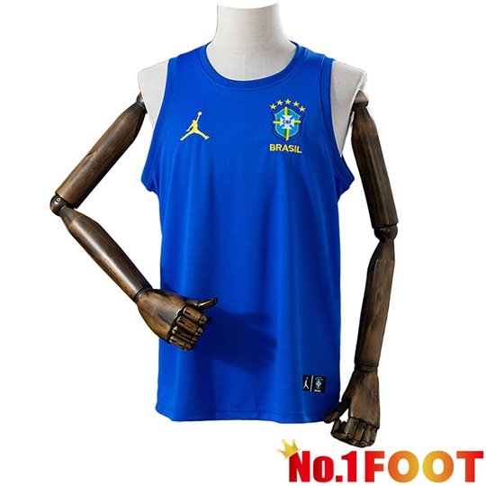 Brésil Gilet Soccer Blue 2026/2027
