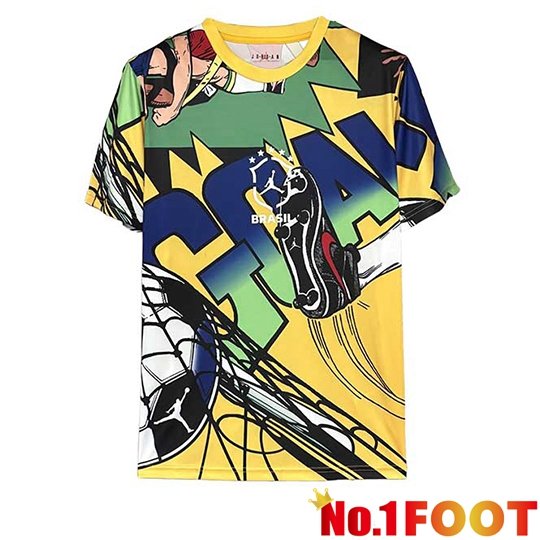 Brazil Soccer Jersey Special Edition Yellow 2026/2027