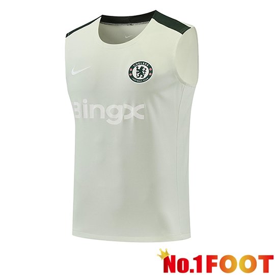 FC Chelsea Gilet Soccer Beige/Green 2026/2027