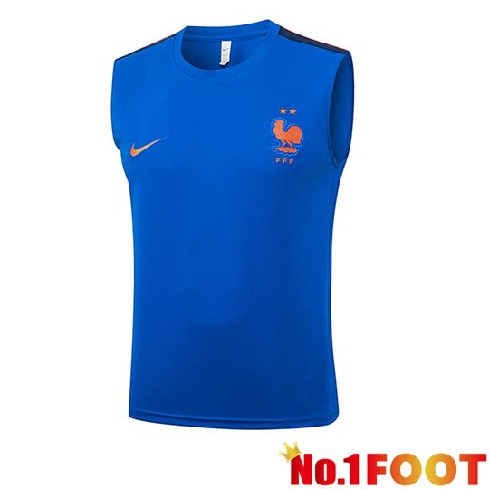 France Gilet Soccer Blue 2026/2027
