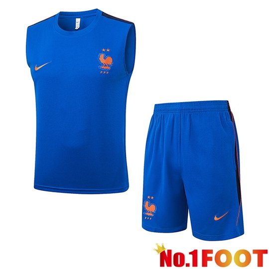 France kit Gilet Soccer Blue 2026/2027