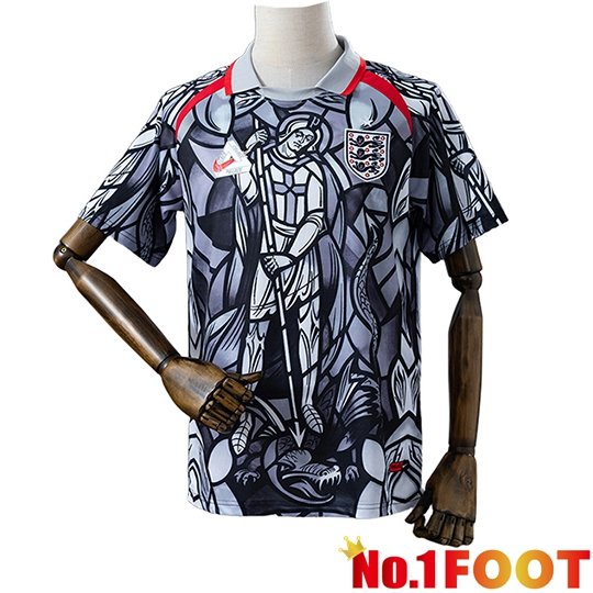 England Soccer Polo Grey 2026/2027