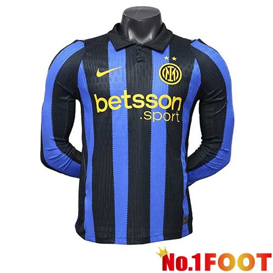 Inter Milan Home Soccer Jersey Long sleeve 2026/2027