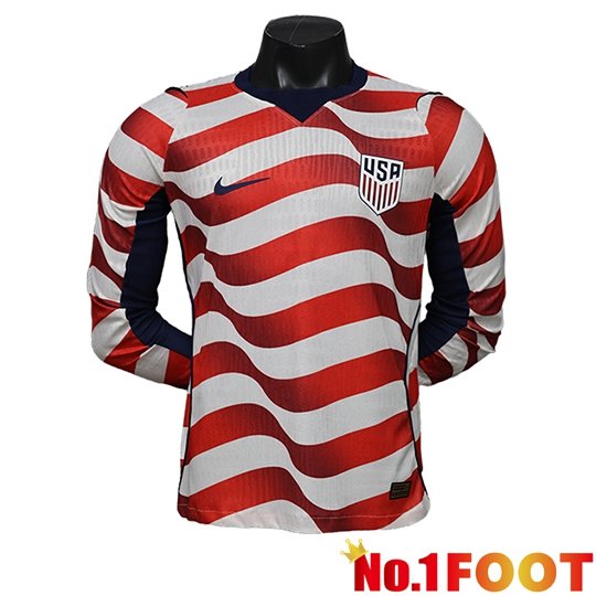 United States Home Soccer Jersey Long sleeve 2026/2027