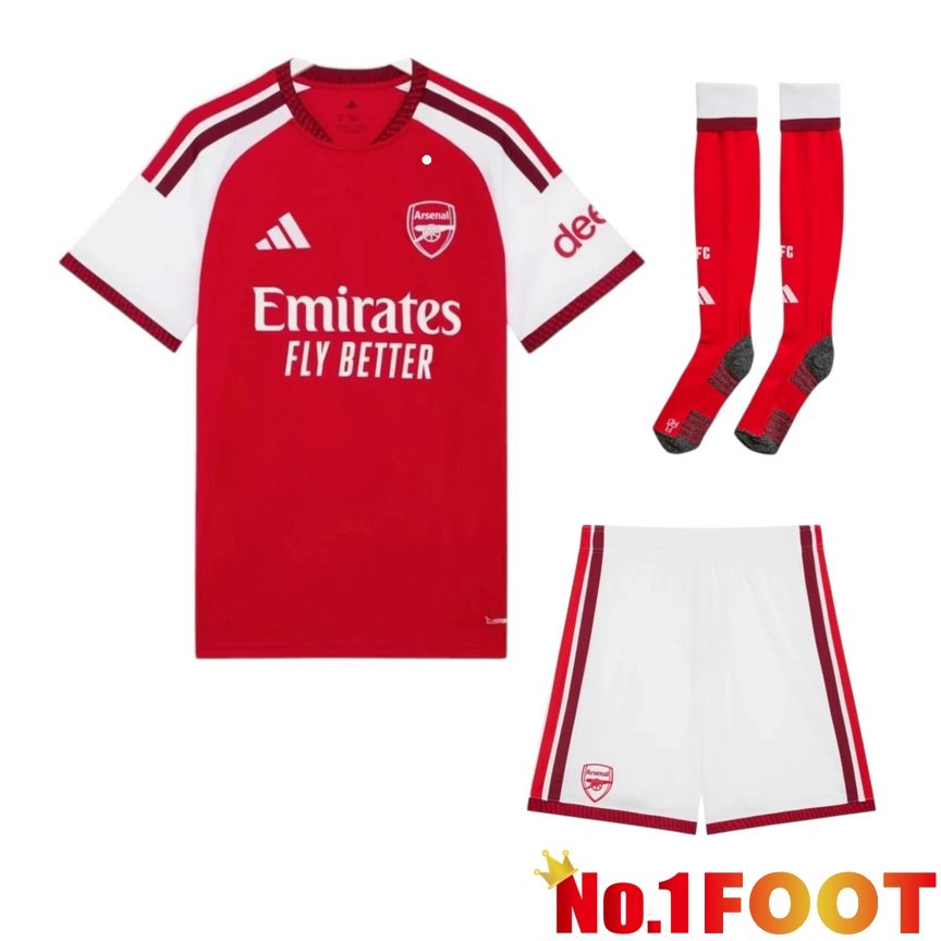 Arsenal Home kit Soccer Jersey (Shorts + Socks) 2026/2027