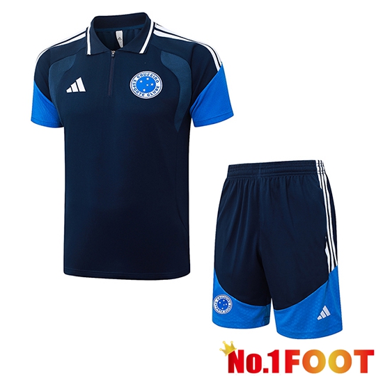 Cruzeiro Soccer Polo Blue Royal 2025/2026