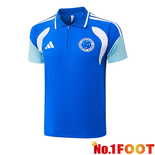 Cruzeiro Soccer Polo Blue/White 2026/2027