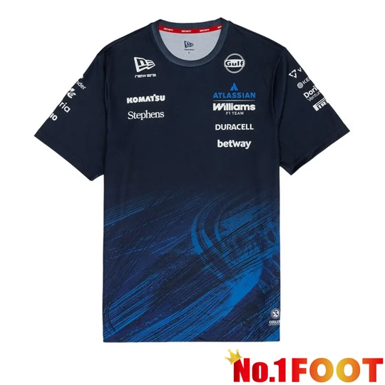 Mercedes Benz Team T-Shirt F1 Dark Blue 2026