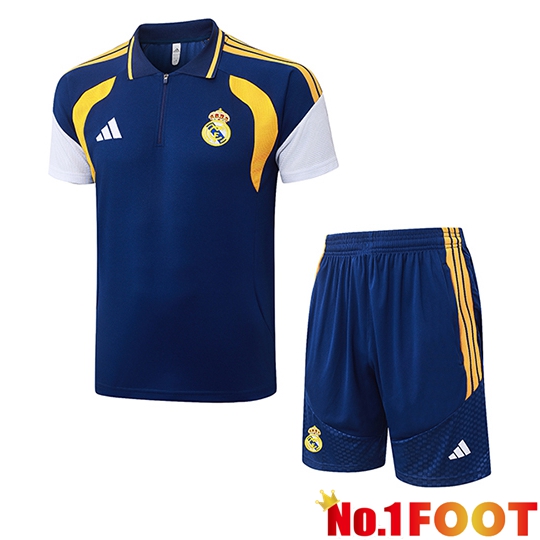 Real Madrid Soccer Polo Blue Royal 2026/2027