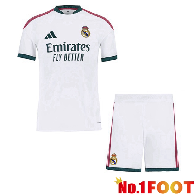 Real Madrid Kids Home Soccer Jersey White 2026/2027