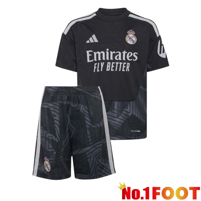 Real Madrid Kids Goalkeeper Soccer Jersey Blue 2026/2027