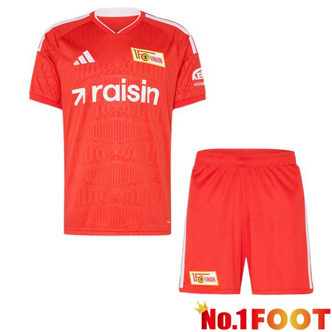 FC Union Berlin Kids Home Soccer Jersey Red 2026/2027